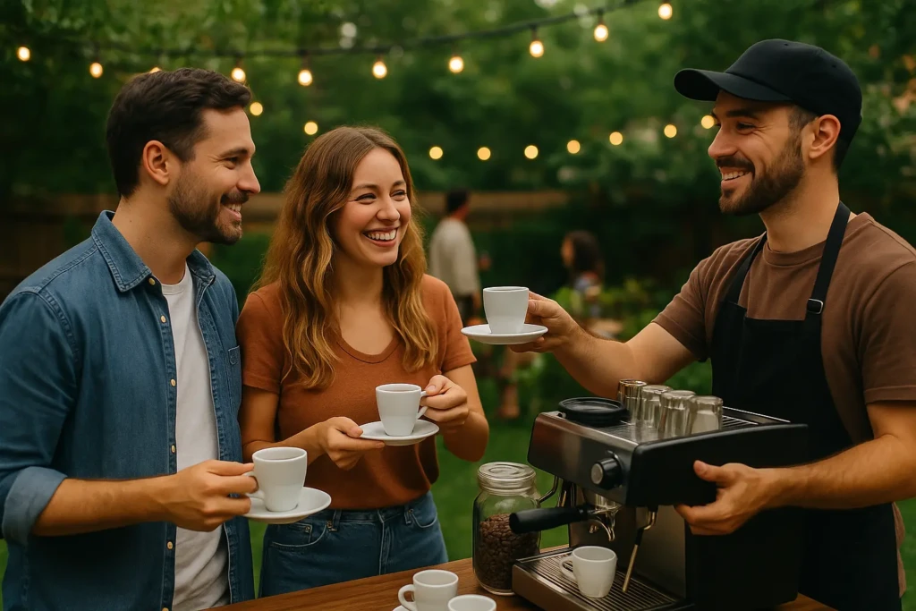 Mobile Espresso Bar Catering in Los Angeles with Hangover Coffee