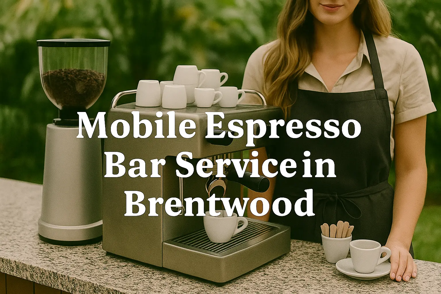 Brentwood Mobile Espresso Service with hangover coffee