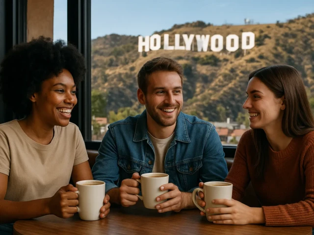 Coffee shop Los Angeles Culture Rising in Los Angeles