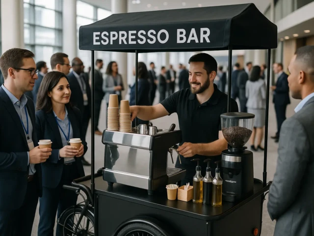 Mobile Espresso Bar Networking Events