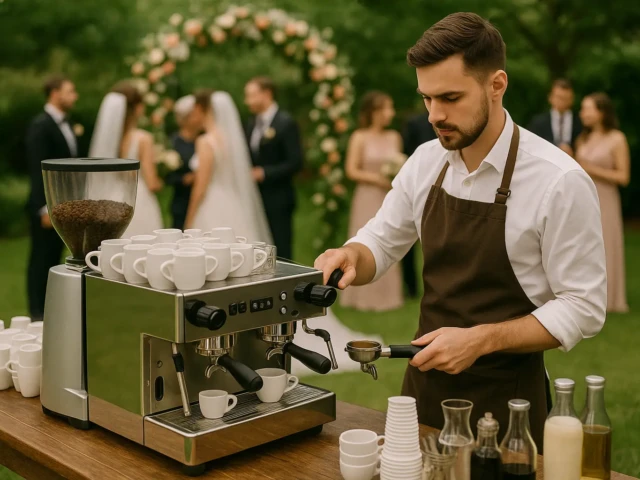 Wedding Mobile Espresso Bar in LA